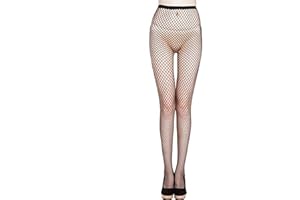 Women Sexy Fishnet Hollow Socks Pantyhose Punk Stockings Stretchy Tights One Size Blackb Nice