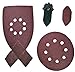 Black & Decker MS2000 Multi-Sander (4 Pack) Replacement 7 Piece Sandpaper Kit # 90551275-4pk
