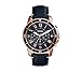 Fossil Men's 44mm Grant Sport Chronograph Watch with Leather Strap