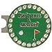 Giggle Golf Bling Golf Ball Marker with Magnetic Hat Clip – Isn’t This a Gimme Sparkly Marker for Women Golfers – Fun Golf Gift with Organza Bag & Bonus Hand Cream