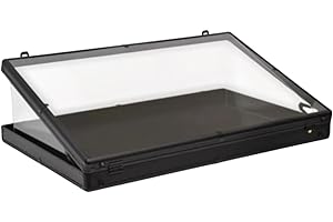 MotiveTech Card Display Case Black Accessory Professional,Premium Practical Card Display Frame Trading Cards Displays for Jew