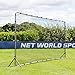 FORZA Soccer Rebound Wall (12ft x 6ft or 16ft x 7ft) | Dual-Sided Soccer Rebounder | Freestanding Spring-Loaded Soccer Rebound Net | Soccer Training Equipment
