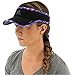 adidas womens Adizero II Visor, Black/ Deepest Space Multi Jawbreaker Print, One Size