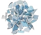 Blue Topaz Stained Glass Cobbles-2.5 ounces
