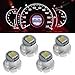 Partsam 4PCS T3 Neo Wedge SMD Instrument Panel LED Light Gauge Cluster Lamps Bulbs