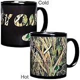 1 X Havercamp Color Changing Mug by Mossy Oak Camo Camouflage Duck Blades Pattern