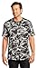 District Made Men's Camo Perfect Weight Crew Tee. Dt104C, Military Camo, X-Large