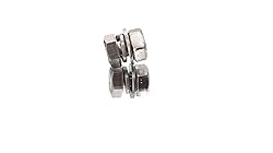 binifiMux 40pcs M8 x 12mm Hex Bolts with M8 Hex