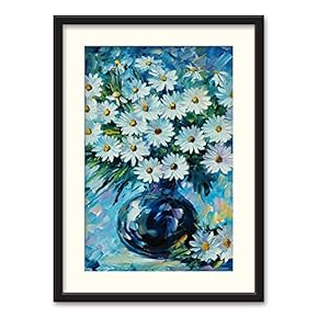 SIGNFORD Black Framed Canvas Wall Art Oil Painting...