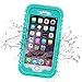 iPhone 6s plus waterproof case, iThrough® Waterproof, Driving Swimming underwater Case, Waterproof Protection up to 20ft/6M, Heavy Duty Protective Carrying Cover Case for iPhone 5.5inch (Blue)