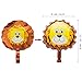 SUN-E Mini Animals Balloons Jungle Safari Animals Theme Birthday Party Decorations For Kids Children Hand caught balloon 12PCS In set