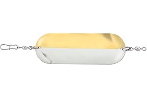 LUHR JENSEN 4/0 Dodger 3-15/16" Brass/Chrome H&H