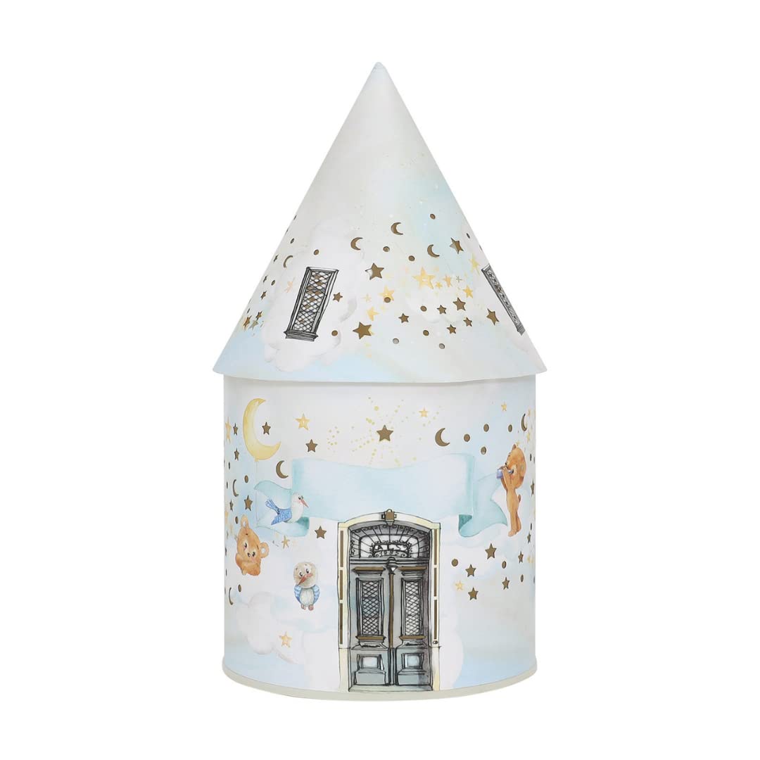 Splosh Light Up Fairy House - Baby Boy Light up House. Natural and Subtle Led Lighting to Brighten Up Darker Rooms and Shine Light for Kids. Charming Bedside Lamp and Bedroom Decor.