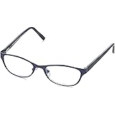 Foster Grant womens Charlsie Multifocus Reading Glasses Cat-Eye Reading Glasses