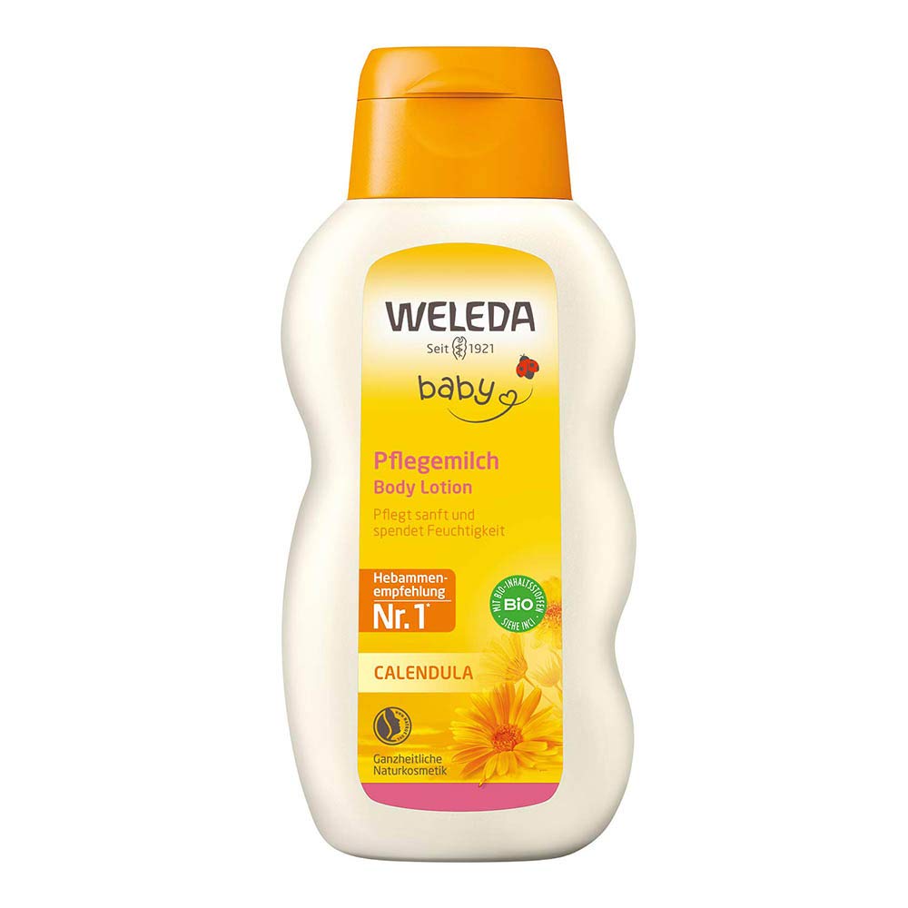 Weleda Calendula Baby Lotion 200ml X 2 (Pack of 2)