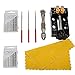 NIUPIKA Pin Vises Bench Clamp Hand Twist Drill Bits Pin Vice Carving Clamp for Craft DIY Woodworking