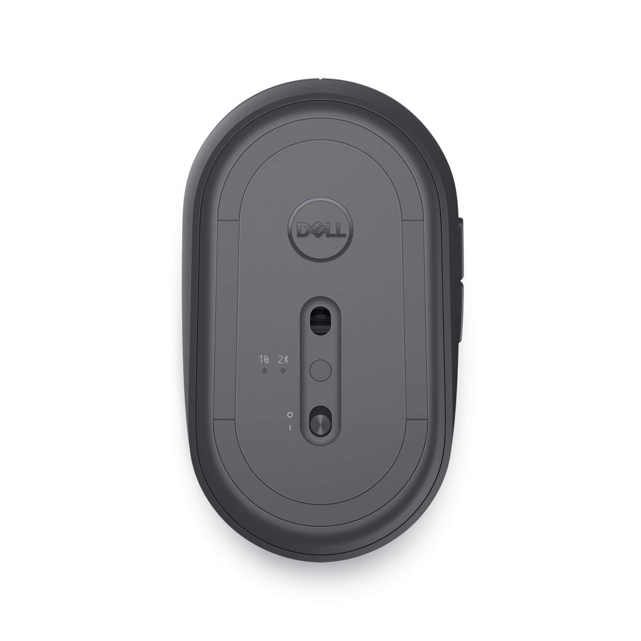 Dell MS5120W Mobile Pro Wireless Mouse – Wireless 2.4GHz, Bluetooth 5.0, Microsoft Swift Pair/Dell Pair (Windows 10 & 11 only), Optical LED Sensor - Gray
