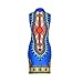 Womens Traditional African Dresses Vintage Bohemian Clothes Summer Sleeveless Shift Dress Blue