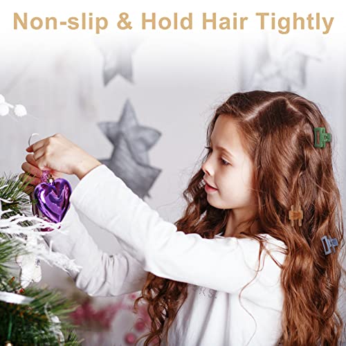 12 PCS Hair Claw Clips, Small Claw Clips for Women Girls, Mini Square Hair Clips, Rectangle Hair Jaw Clips, Non-slip Banana Clips Barrettes for Thin/ Medium Hair