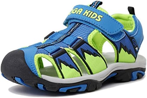 Zicoope Summer Athletic Sandals for Boys(Toddler/Little Kid/Big Kid) Blue 11.5 M-29