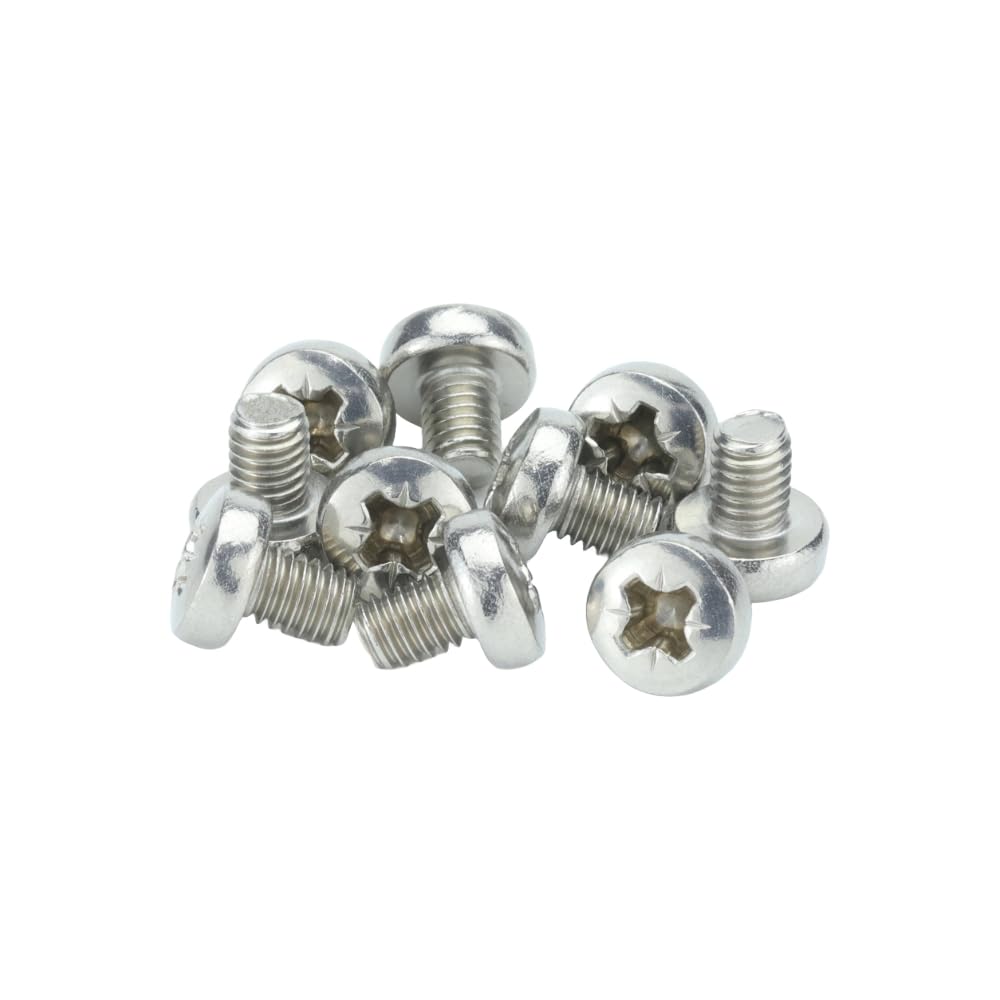 M3 (3mm x 5mm) Pozi Pan Head Machine Screws - A2 Grade Stainless Steel (Pack of 20)