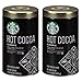Starbucks 30oz Classic Hot Cocoa Tin, Pack of 2