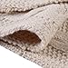 Tou Baby Girls Winter Hat Glove and Scarf Kid Suits Crochet Caps White 2-6t