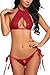 Avidlove Women Lingerie Lace Chemise Floral Nightgowns Outfits Red M