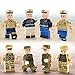 Minifigures set-24 Army Marine Corps with Military Weapons Accessories Navy Soldier Minifigures Toys Building Blocks 100% Compatible