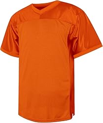 RE-HUO Blank Football Jersey Mesh Practice Athletic