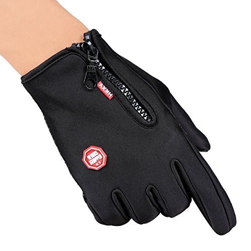 Heraihe Unisex Ski Gloves Snowboard Gloves Motorcycling Touchscreen Winter Snow Windstopper Outdoor Riding Non-Waterproof Gloves