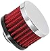 K&N Vent Air Filter/Breather: High Performance, Premium, Washable, Replacement Engine Filter: Flange Diameter: 0.375 in, Filter Height: 1.5 in, Flange Length: 0.4375 in, Shape: Breather, 62-1320