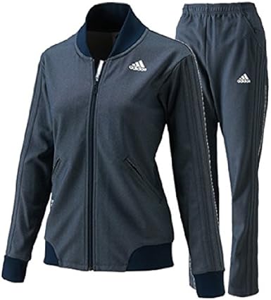Amazon アディダス レディース ジャージ 上下セット Adidas 24 7 デニム風 ジャージ ジャケット パンツ 上下組 スポーツウェア ジム フィットネス 女性 おしゃれ シンプル Dmw37 Dmw38 S Br6528 Cネイビー フィットネス トレーニング ジャケット 通販