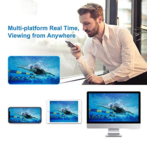 Barlus Underwater Viewing Poe Fishing 2MP Camera for Garden Pond Camera