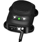 Car Rodent Repellent Ultrasonic Under Hood Animal Repeller Mouse and Rat Deterrent with LED Strobe – Engine Bay Pest Control Device for 12V 24V Vehicle, Automobile, Truck, RV