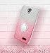 ZTE Prestige 2 Case,ZTE Maven 3/ Maven 2/ Prelude Plus/Overture 3/ ZFive 2/ Sonata 3/ Avid Trio/Avid Plus Case,Silverback Bling Glitter Case with Stand, 3 Layers Cover for ZTE N9136 -Pink