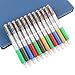 Colored Pens Pack of 12 - Multicolor Pen Retractable 4 Color Ballpoint Pens (Black, Blue, Red, Green) - 4 in 1 Multifunction Ballpoint Pen 0.7 mm for Office School Supplies Students Children Gift