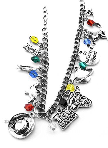 TV and Movie Inspired Jewelry Collection (Toy Story Charm Bracelet)
