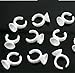 BESTIM INC(TM) Disposable 100PCS Glue Ring Pallet Holder for Tattoo Pigmen Eyelash Extension