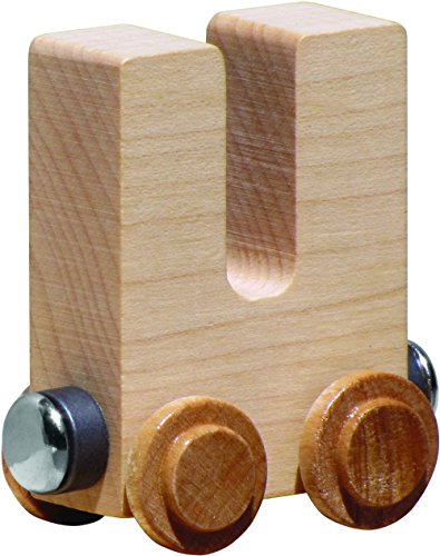 NameTrain Clear Finish Letter Car U - Made in USA