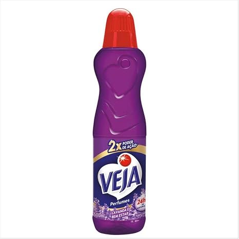 Limp Geral Veja Perf Natureza 500Ml Lavanda Limp Geral Perf Natureza Lavanda (7891035249402)