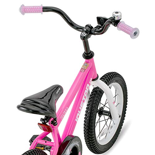 JOYSTAR Pluto Kids Bike with Training Wheels for 12 14 16 18 inch Bike