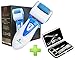 Rechargeable Electric Callus Remover And Set Of Stainless Steel Nail-Clippers Pedicure Tools By Magnifeko