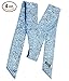 MiraCool Cooling Bandanas. Pack of 4 Summer Heat Cooling Neck or Head Bandanas - Reusable