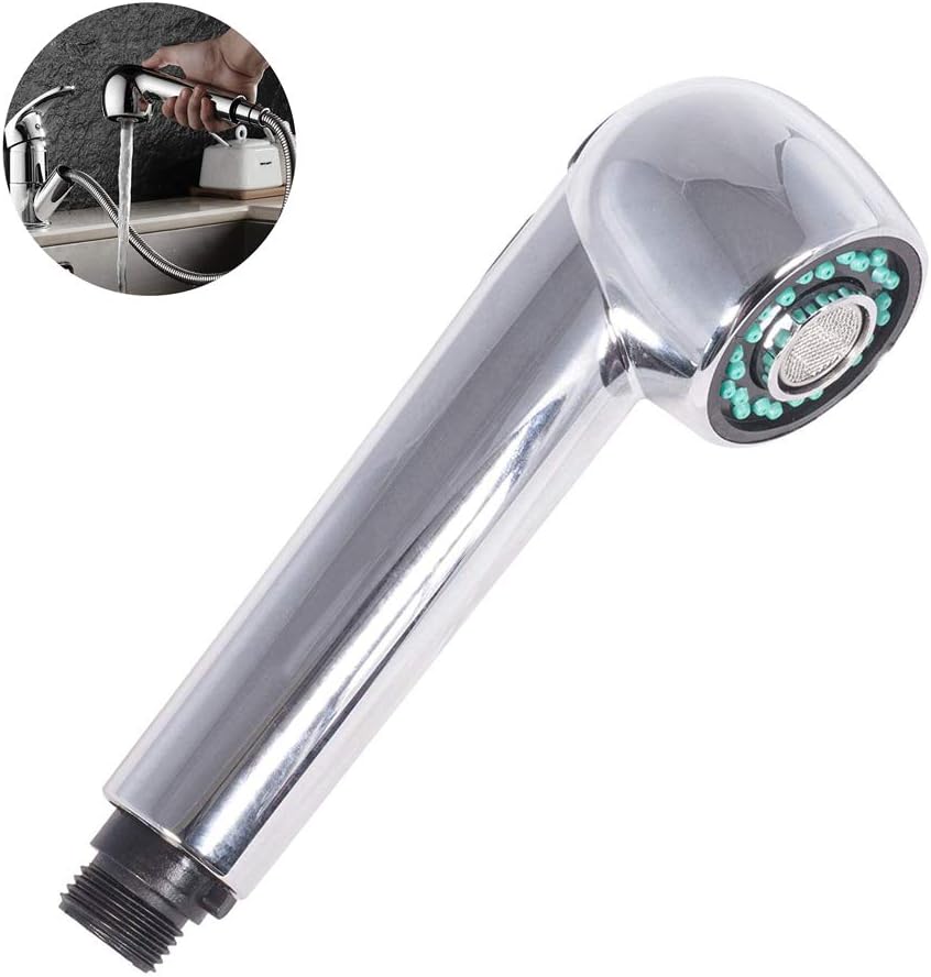 Kitchen Faucet Spray Head Replacement - Pull-Out Sprayer With G1/2 Connection, Polished Chrome