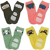 Wrapables Animal Fun Non-Skid Baby Socks