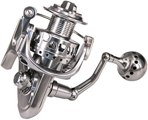Poslon MC-A08 All Stainless Steel CNC Integrated Carbon Fiber Brakes Anti-Corrosion Saltwater Fishing Spinning Reel