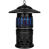 DynaTrap DT1050-AZSR 1/2 Acre Mosquito, Beetle & Flying Insect Trap, Mosquito Traps for Flies, Wasps, Gnats, Beetles & Flying Insects, Bug Zapper Alternative, Black