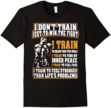 Men's Boxing Shirt - Boxing Apparel Medium Black