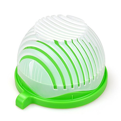 Salad cutter bowl, vegetable cutter bowl, 60 second sal…